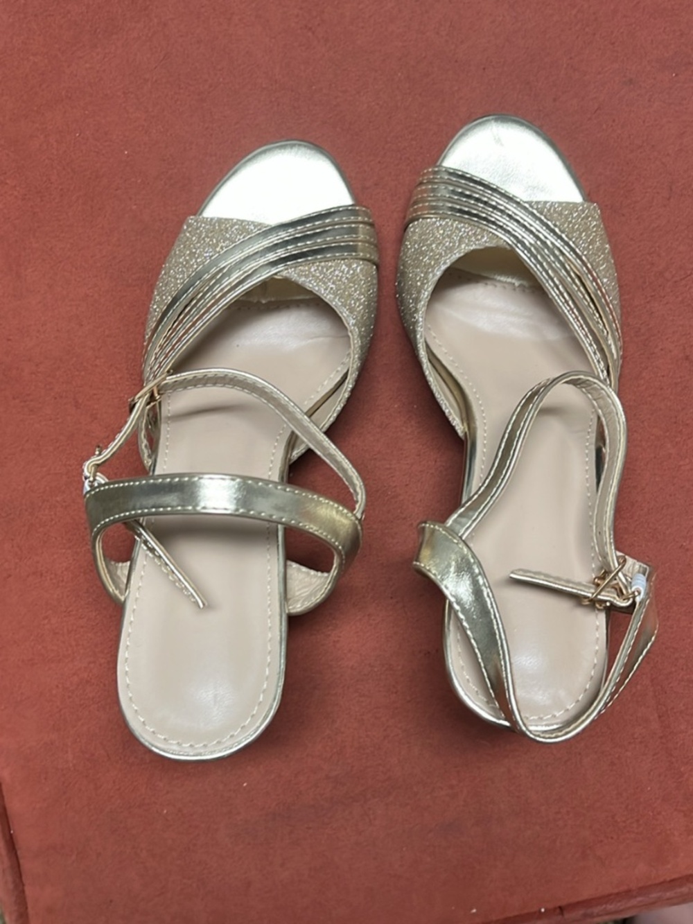 Golden heels